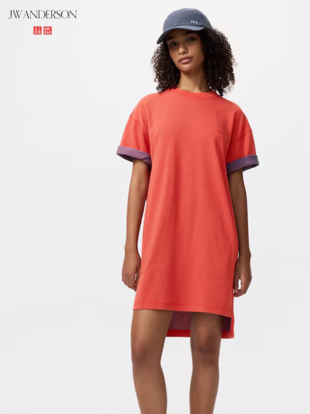 Uniqlo Oversized Bicolor T-Shirt Dress